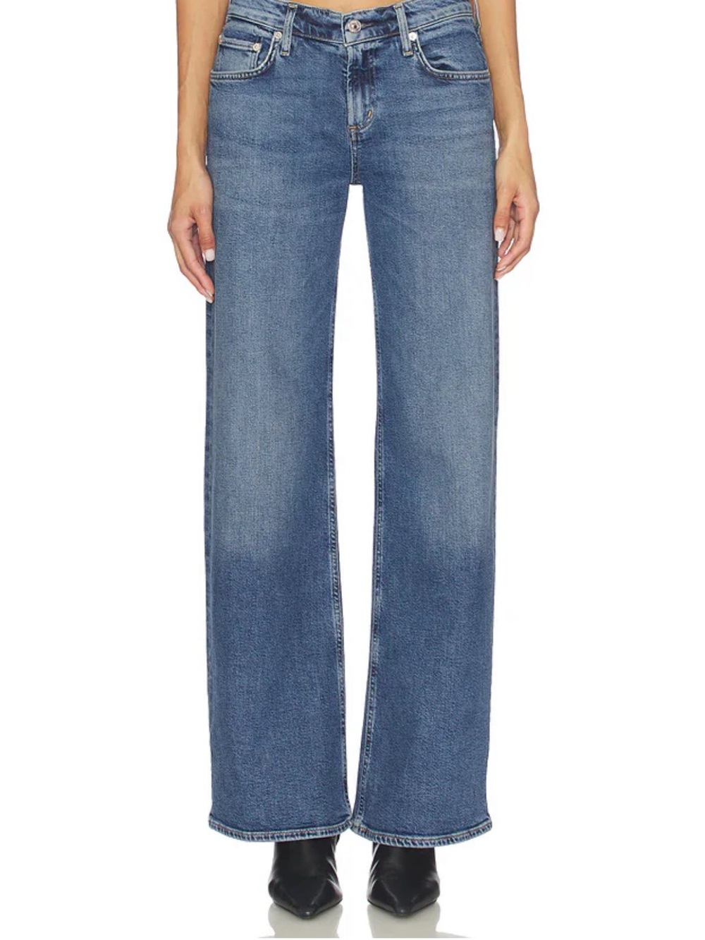 Citizens of Humanity Nora Mid-Rise Wide-Leg Jeans